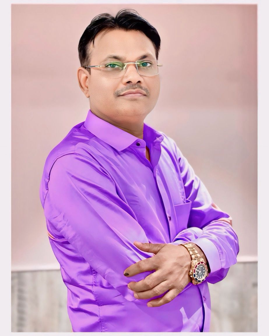 Formal portrait of Daya Shankar Jaiswal, FinTech Director India, showcasing leadership